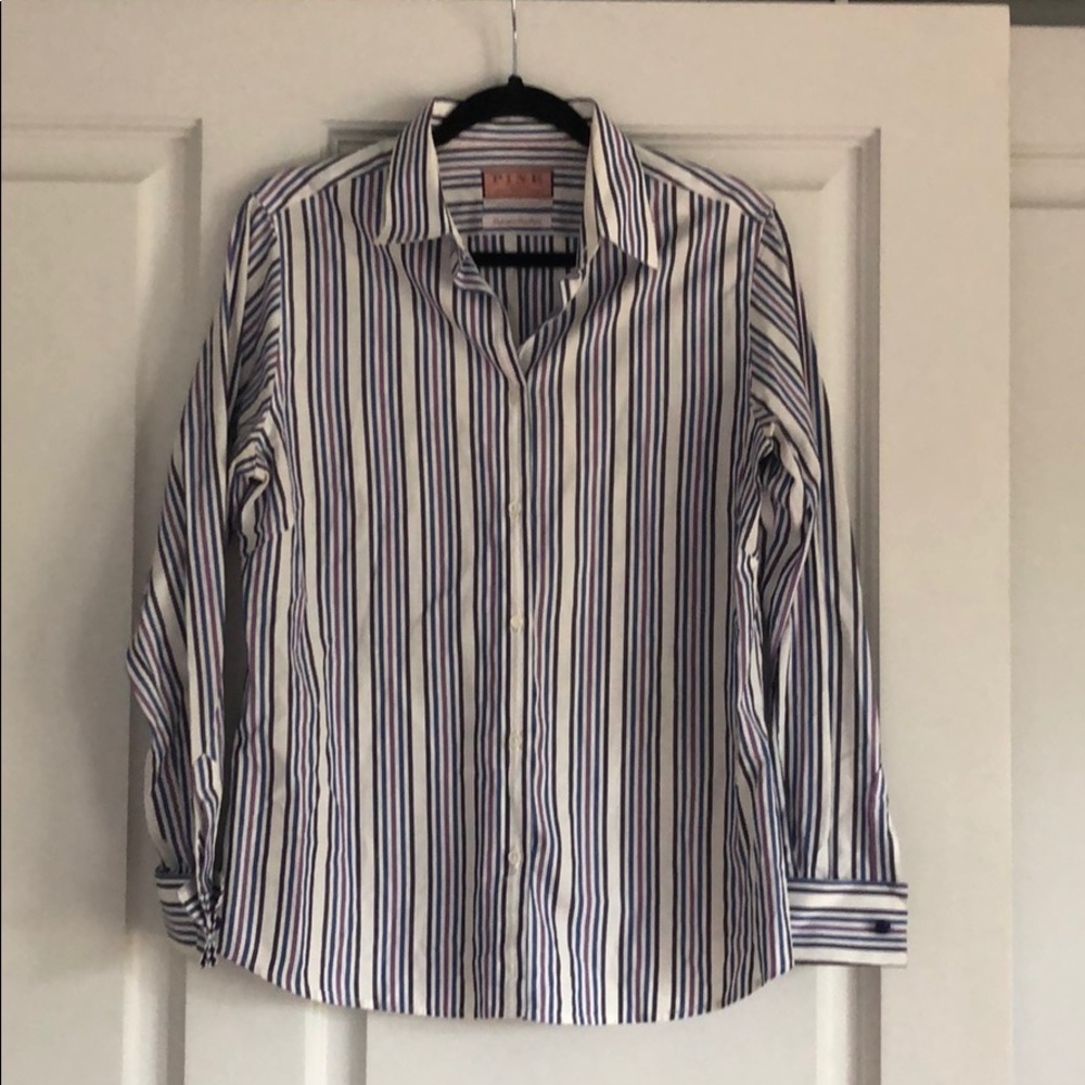 Gorgeous Striped Cotton Button Down
